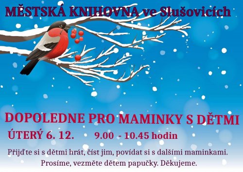 Dopoledne pro maminky s dětmi